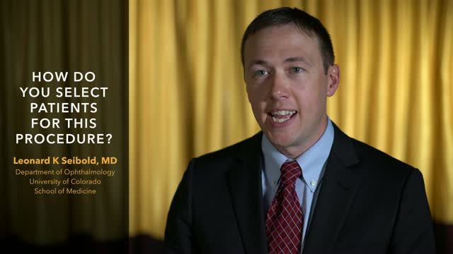 Patient Selection for Kahook Dual Blade