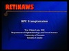 RPE Transplantation