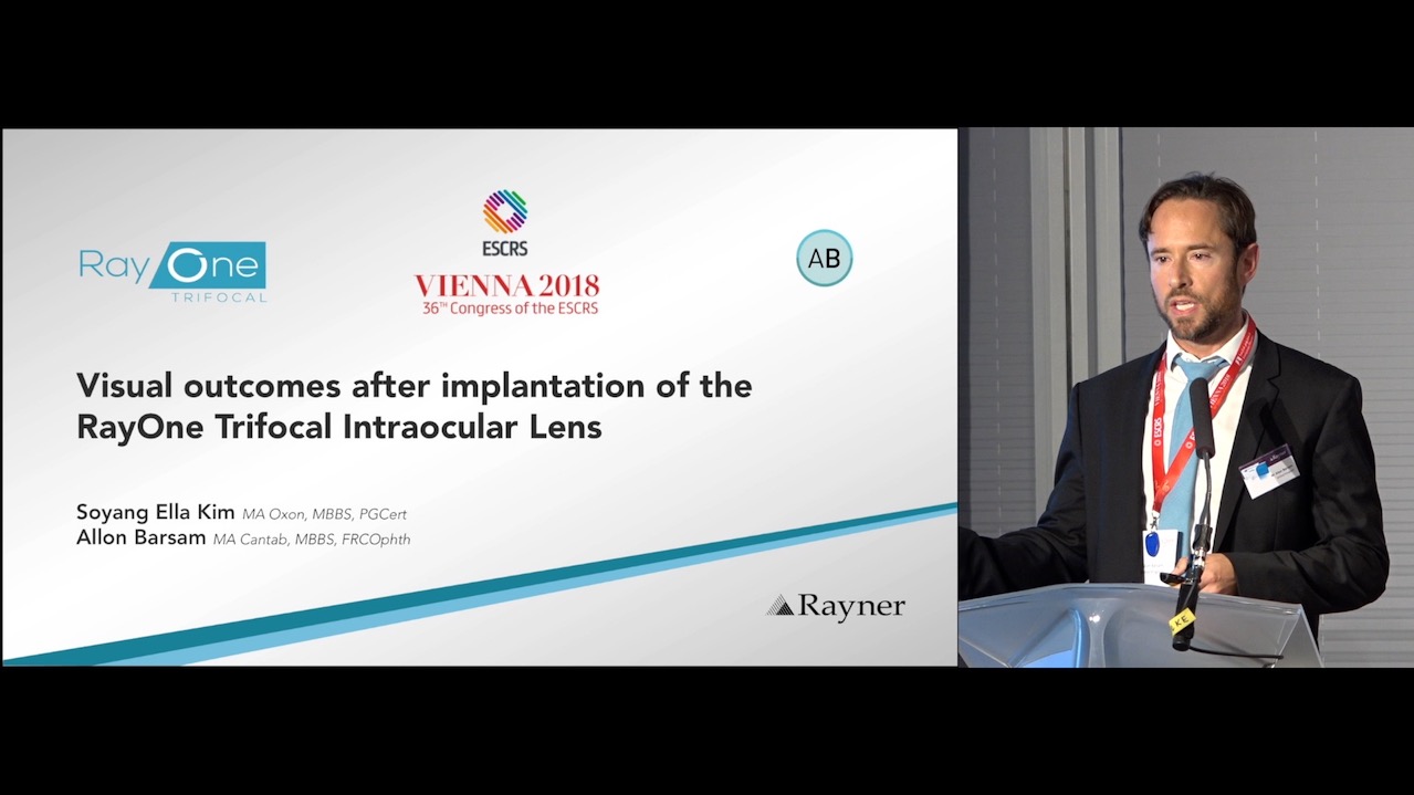 Visual Outcomes With the RayOne Trifocal IOL