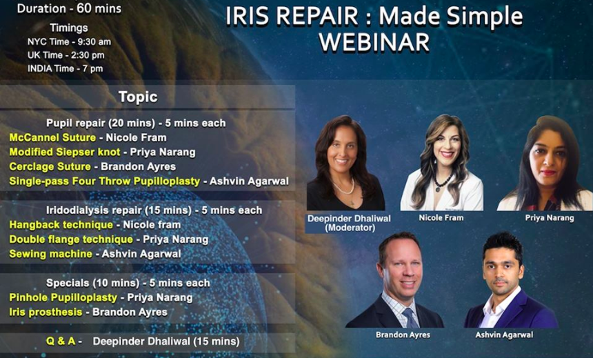 Webinar: Iris Repair Made SImple
