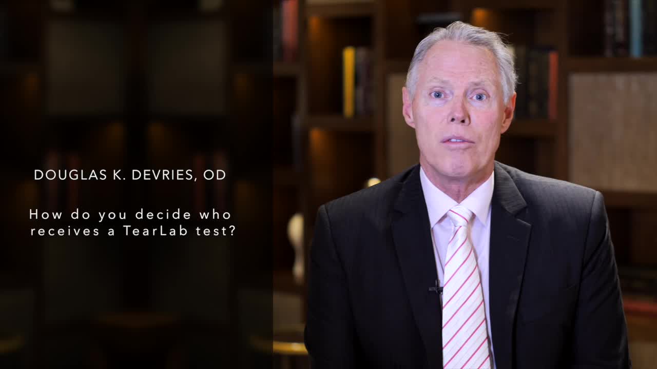 Which Patients Receive a Tear Osmolarity Test?