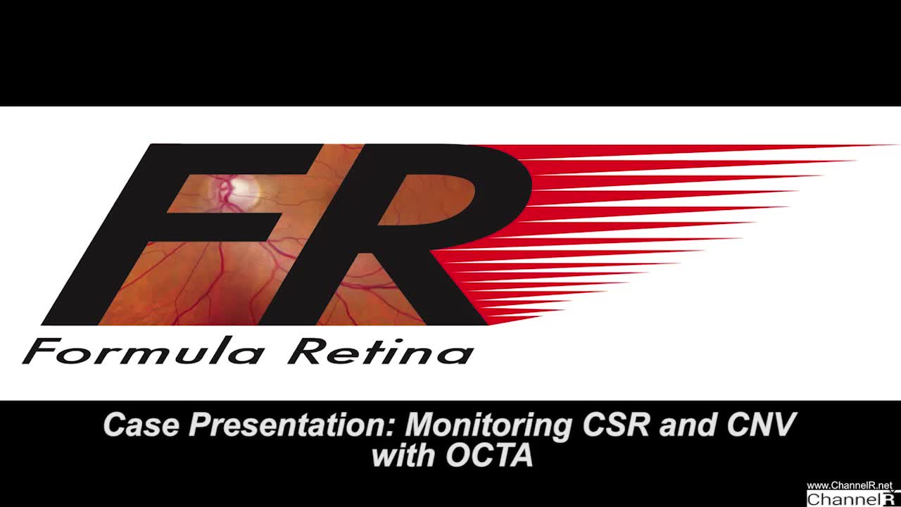 Case Presentation: Monitoring CSR and CNV with OCTA