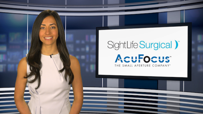 EyewireTV -- SightLife Acquires Kamra Inlay; Family Impact on Cataract Surgery