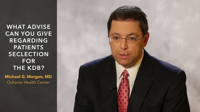 Patient Selection for Kahook Dual Blade