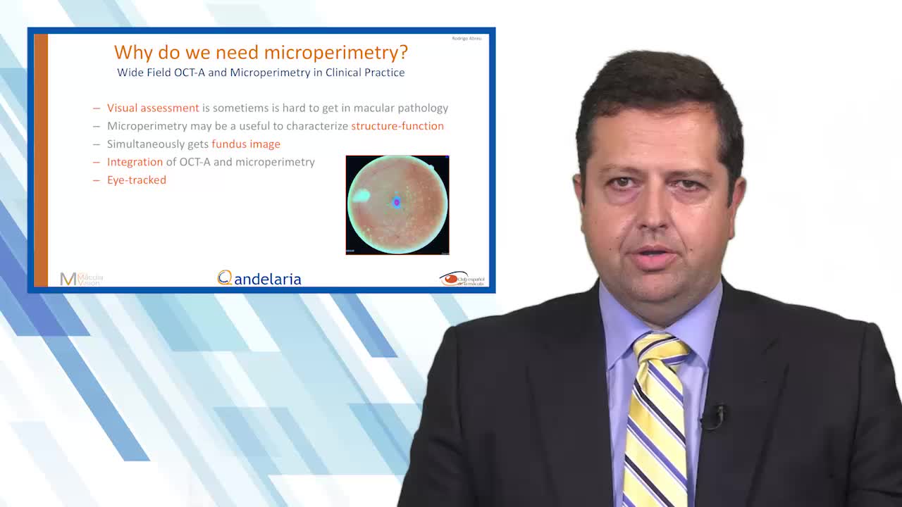 Widefield OCT Angiography and Microperimetry in Clinical Practice