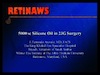 5000sc Silicone Oil in 23G Surgery