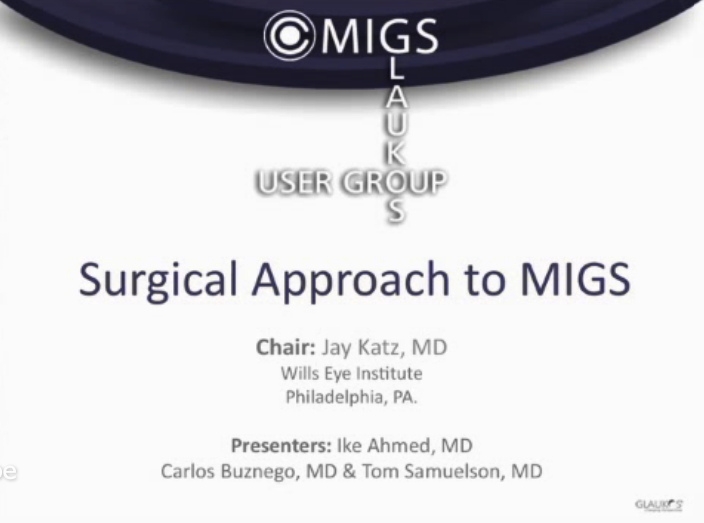 Surgical Approach to MIGS: Part 1