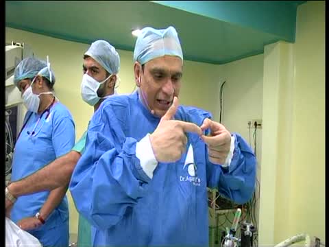 Glued IOL Live Surgery