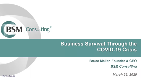BSM Consulting: Business Survival Through The COVID-19 Crisis