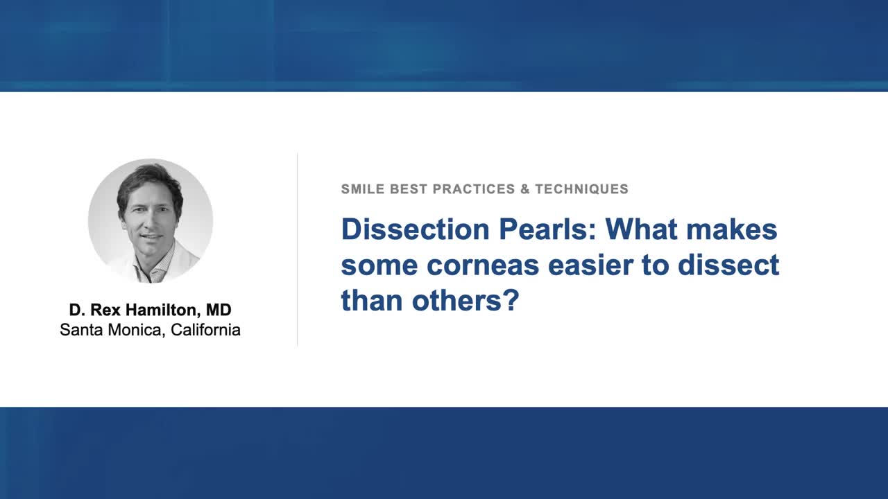 Dissection Pearls: What makes some corneas easier to dissect than others?