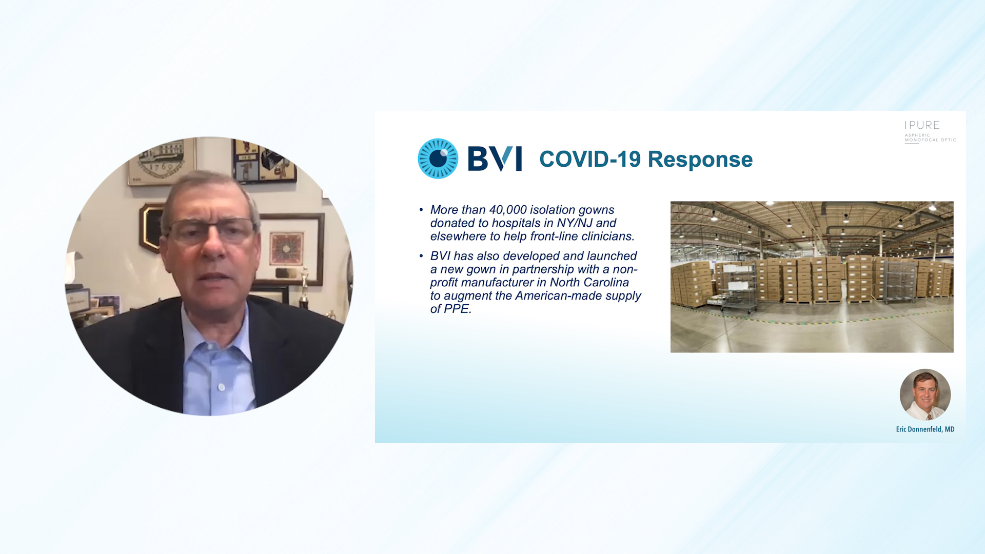 BVI COVID-19 Response and the Development of Patient Packs (6:00) - Eyetube