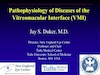 Pathophysiology of Diseases of the Vitreomacular Interface