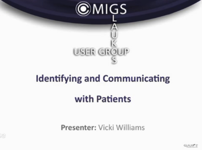 MIGS: Glaukos iStent User Group - A True Team Effort, Part 3