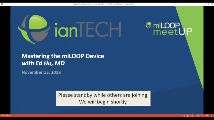 Mastering the miLoop Device