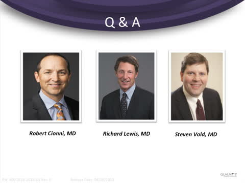 MIGS: Glaukos iStent User Group: Clinical Outcomes and Evidence - Part 4