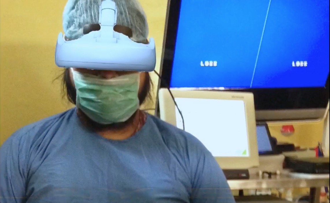 3D Head Mount Endoscopic Vitrectomy - World's First Surgery