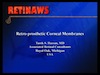 Retro-prosthetic Corneal Membranes