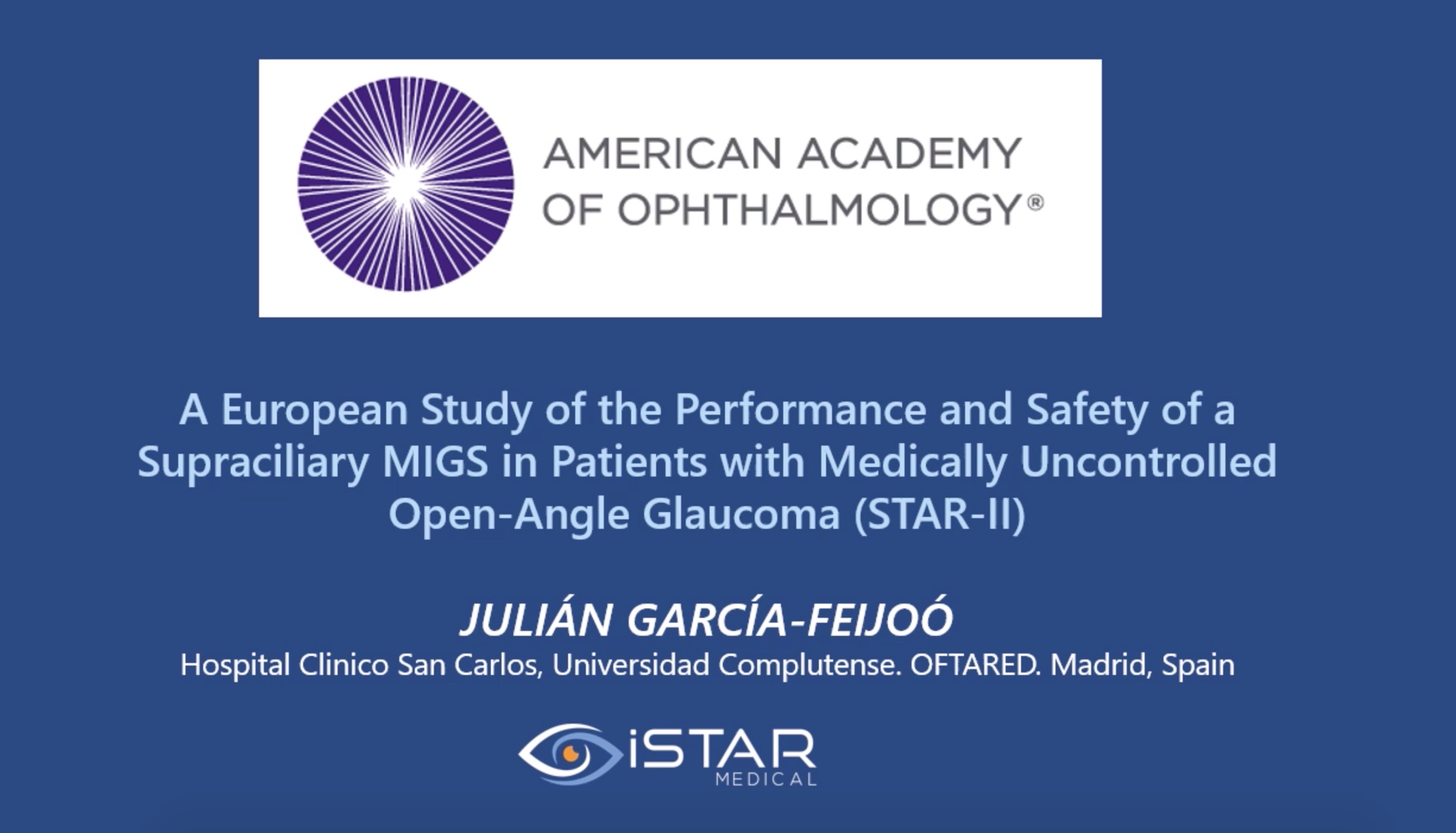 European STAR-II Trial Results at One Year