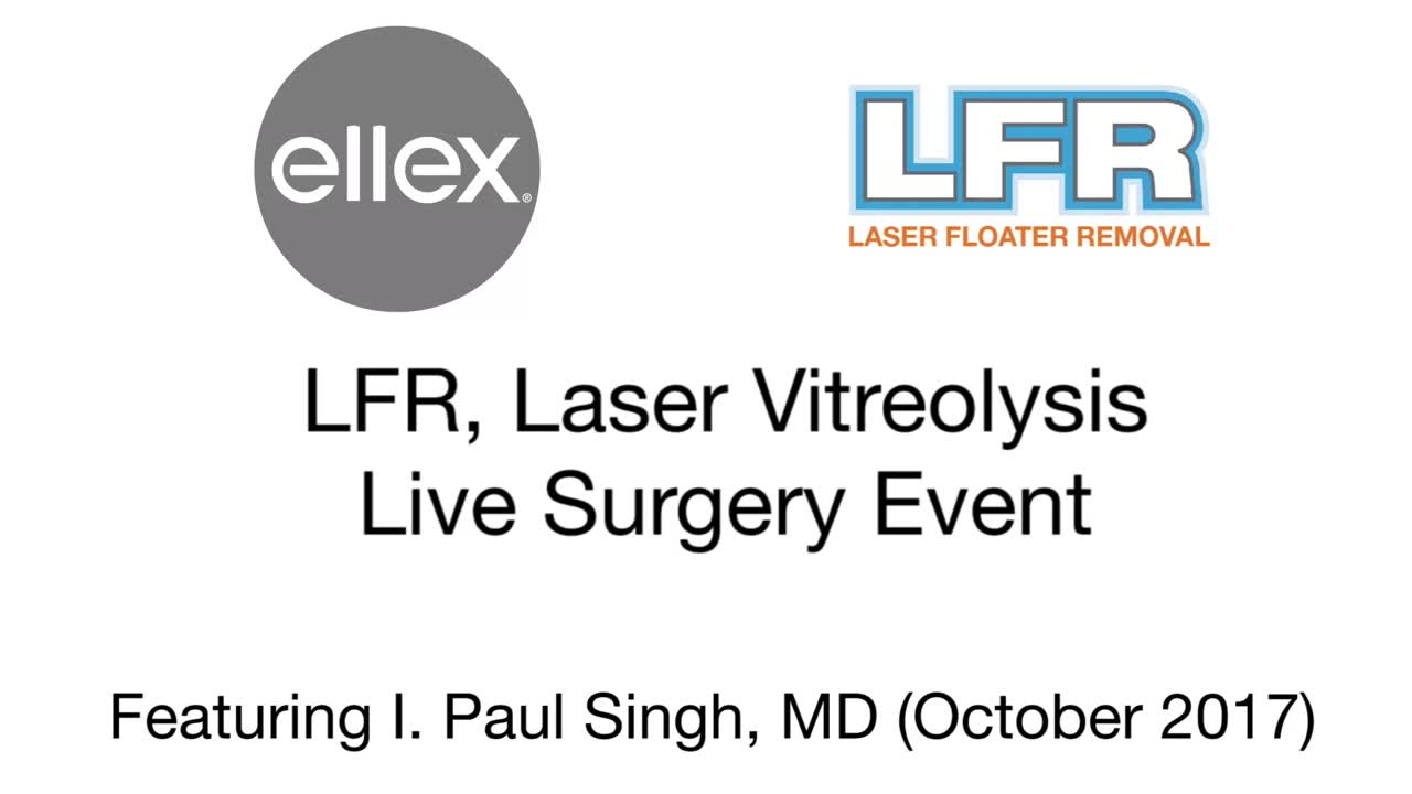 On-Demand Surgery: Laser Vitreolysis