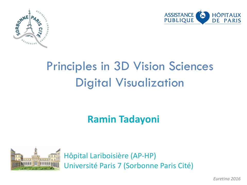 Why 3D Vision Science Affects Retina Specialists