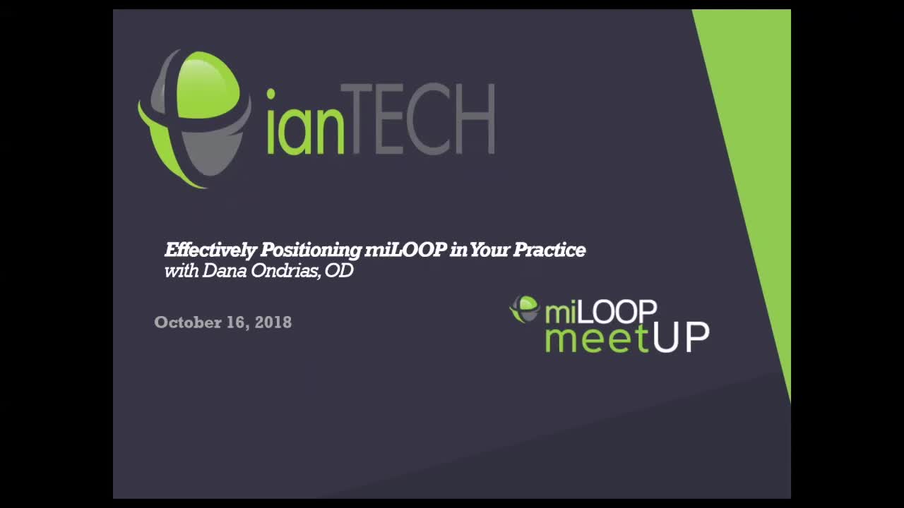 Effectively Positioning miLOOP in Your Practice