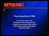 Visco-dissection in PDR